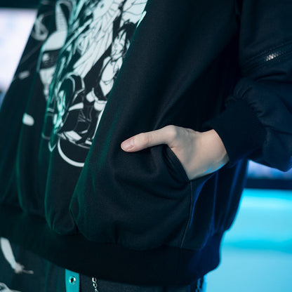 COMING SOON! ACDC RAG - Hatsune Miku Punk Hoodie