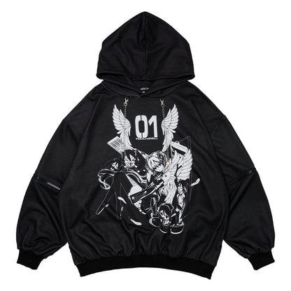 COMING SOON! ACDC RAG - Hatsune Miku Punk Hoodie