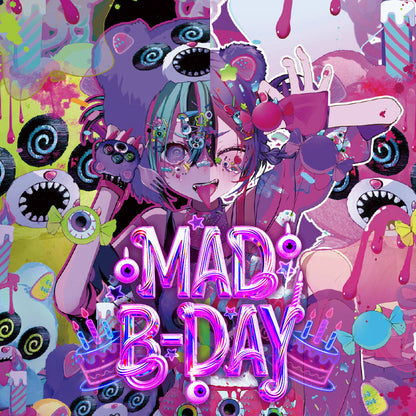 COMING SOON! ACDC RAG - Mad B-Day Chibi Tee Shirt