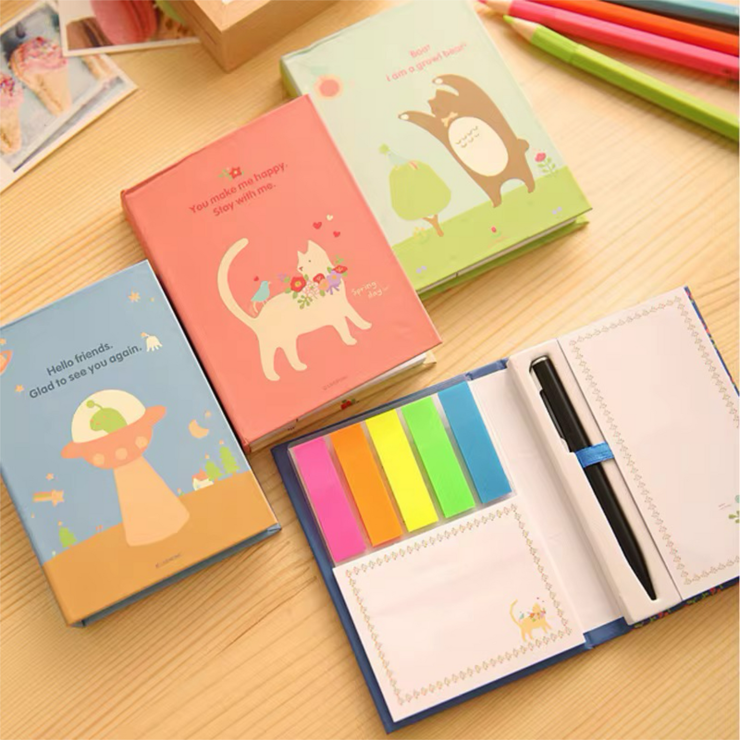 PRE-ORDER! Sticky Memo Notebooks