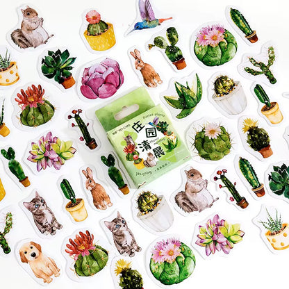 PRE-ORDER! Sticker Box - Manor Morning - 45 Stickers