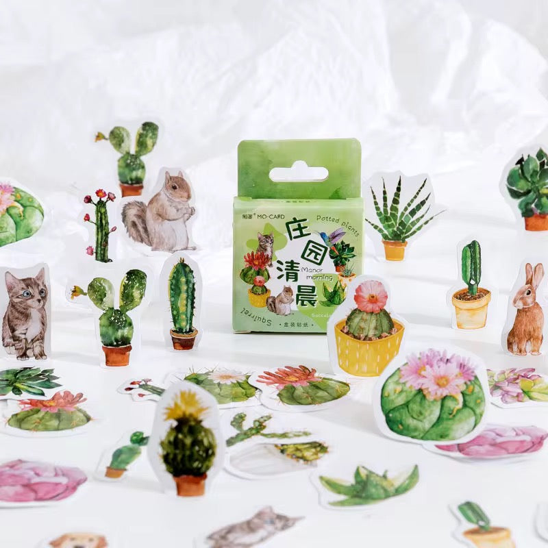PRE-ORDER! Sticker Box - Manor Morning - 45 Stickers