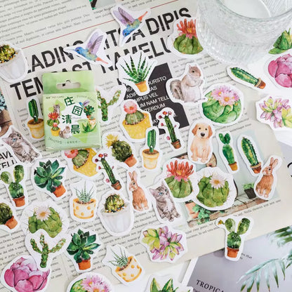PRE-ORDER! Sticker Box - Manor Morning - 45 Stickers