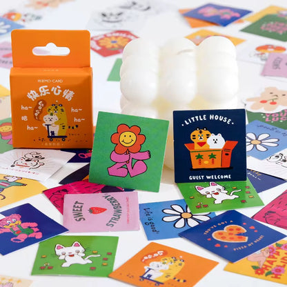 PRE-ORDER! Sticker Box - Happy Mood - 45 Stickers