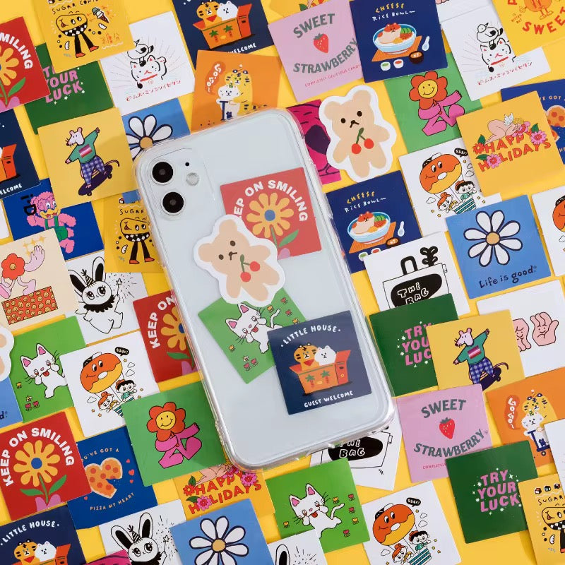 PRE-ORDER! Sticker Box - Happy Mood - 45 Stickers