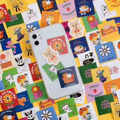 PRE-ORDER! Sticker Box - Happy Mood - 45 Stickers