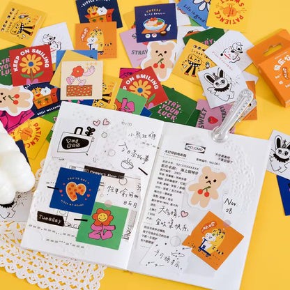 PRE-ORDER! Sticker Box - Happy Mood - 45 Stickers