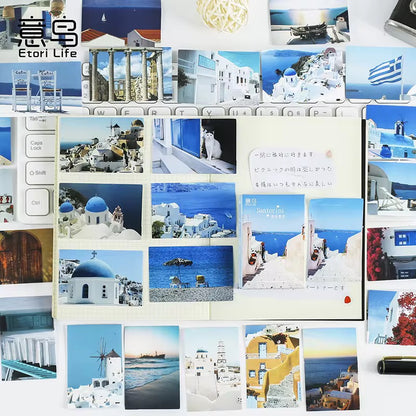 PRE-ORDER! Sticker Box - Santorini Photo - 45 Stickers