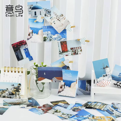 PRE-ORDER! Sticker Box - Santorini Photo - 45 Stickers