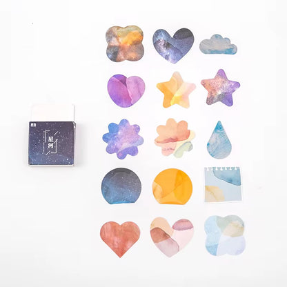 PRE-ORDER! Sticker Box - Galaxy Memo - 45 Stickers