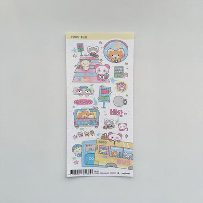 PRE-ORDER! Sticker Sheets - Maybean Character