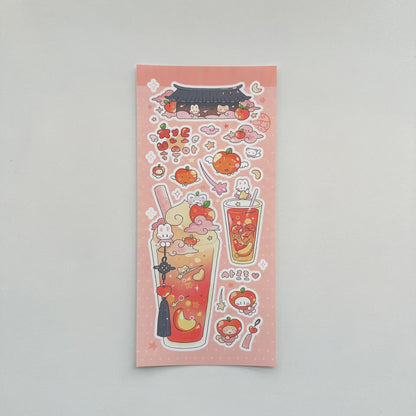 PRE-ORDER! Sticker Sheets - Maybean Character