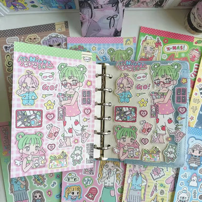 PRE-ORDER! Sticker Sheet - Amsik Characters