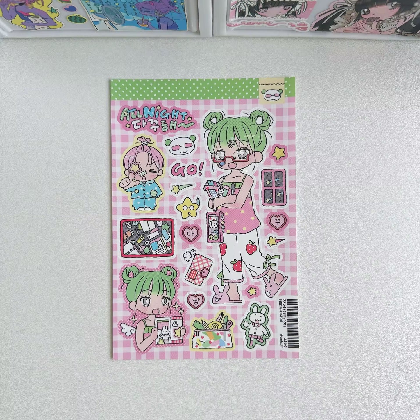 PRE-ORDER! Sticker Sheet - Amsik Characters