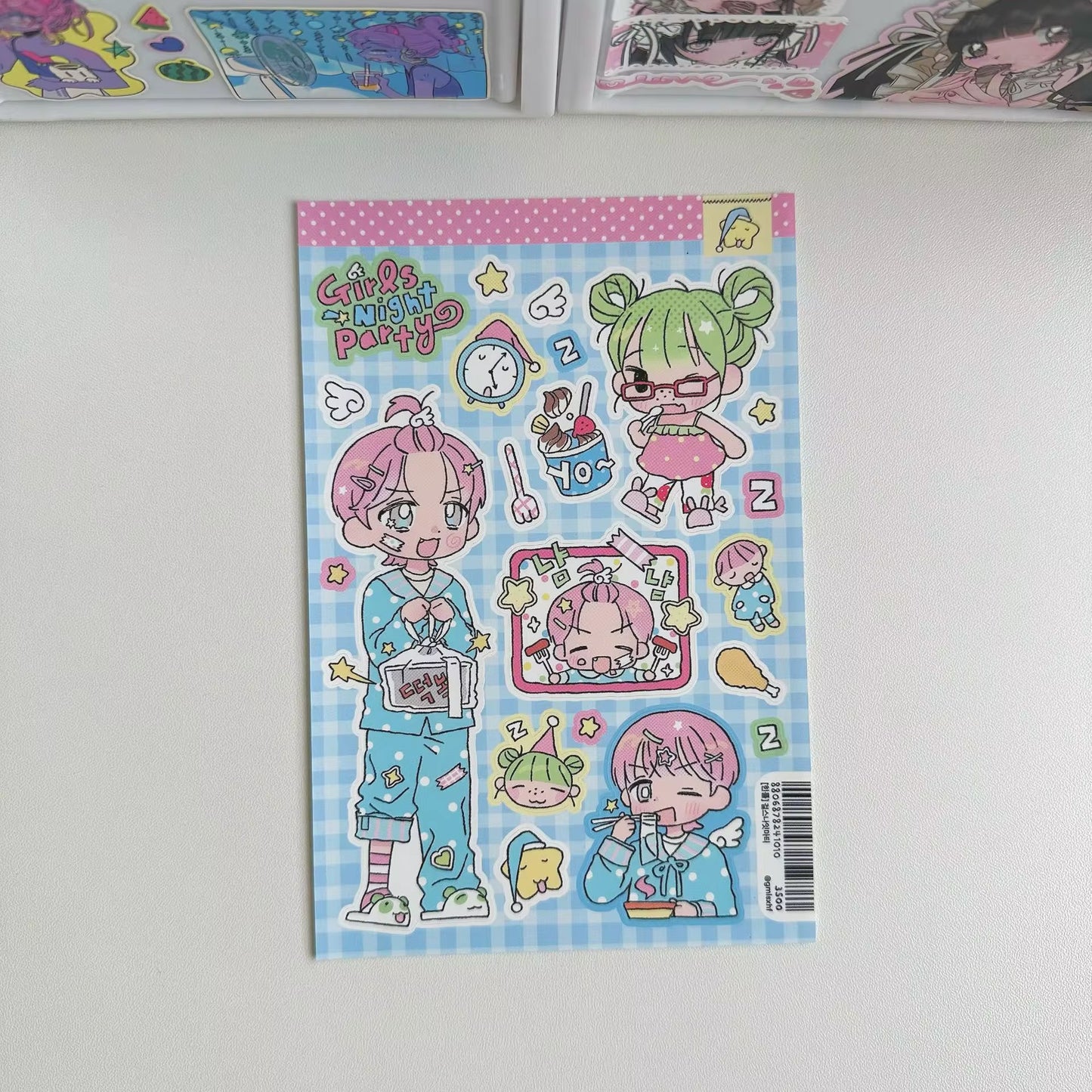 PRE-ORDER! Sticker Sheet - Amsik Characters
