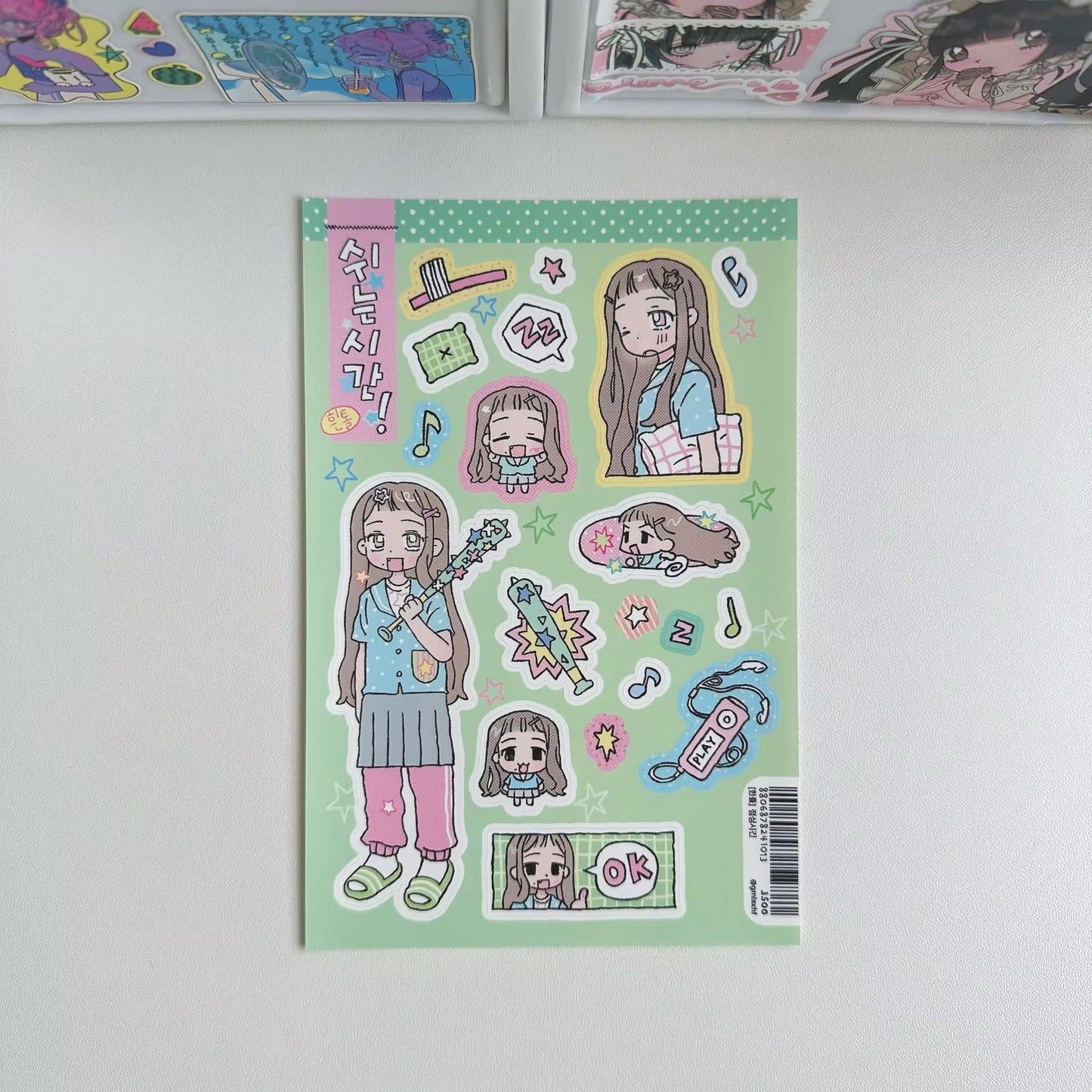 PRE-ORDER! Sticker Sheet - Amsik Characters
