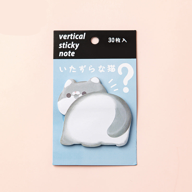 PRE-ORDER! Sticky Notes - Cute Animal Butt