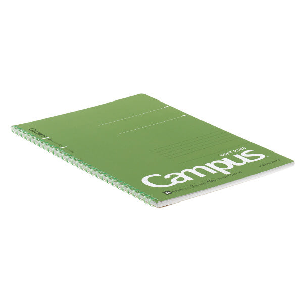 PRE-ORDER! KOKUYO Campus - B5 Soft Ring Notebook - A 7mm - Green