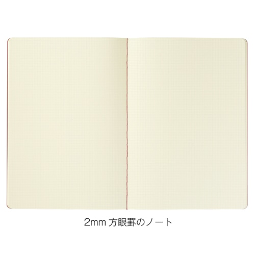 PRE-ORDER! Kleid Tiny - A5 Notebook - 2mm Grid - Red