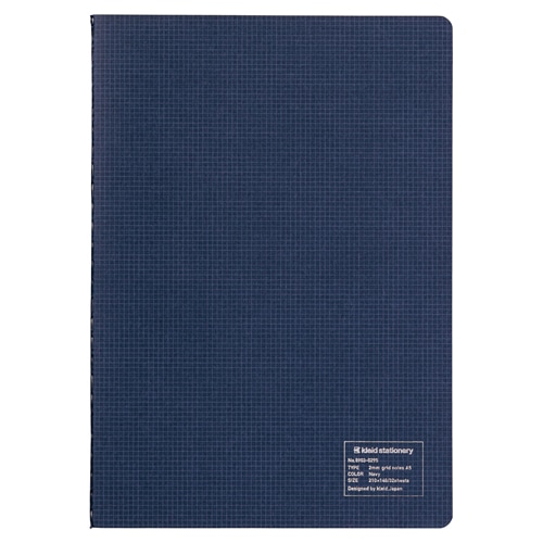 PRE-ORDER! Kleid Tiny - A5 Notebook - 2mm Grid - Navy
