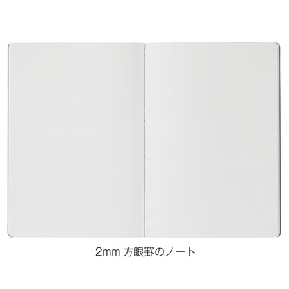 PRE-ORDER! Kleid Tiny - A5 Notebook - 2mm Grid - Grey
