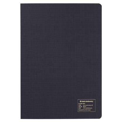 PRE-ORDER! Kleid Tiny - A5 Notebook - 2mm Grid - Black