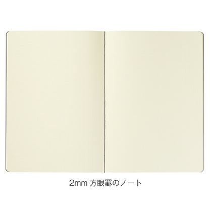 PRE-ORDER! Kleid Tiny - A5 Notebook - 2mm Grid - Black