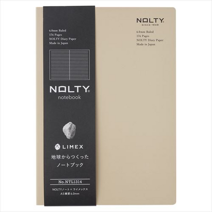 PRE-ORDER! NOLTY x Limex A5 Notebook - Soil Beige