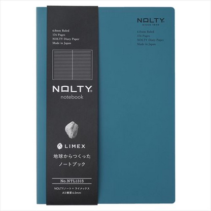 PRE-ORDER! NOLTY x Limex A5 Notebook - Trolate Blue