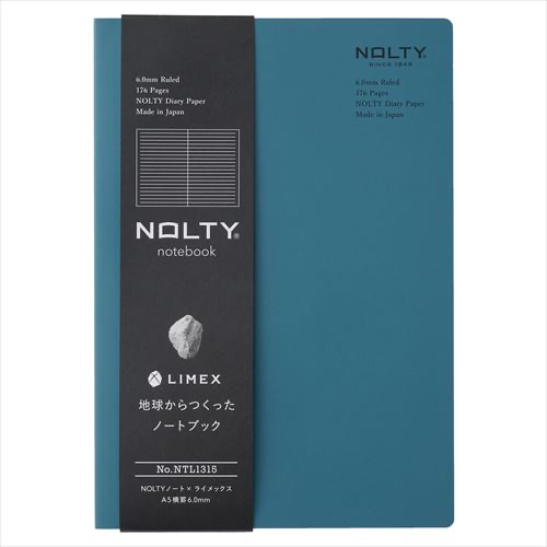 PRE-ORDER! NOLTY x Limex A5 Notebook - Trolate Blue