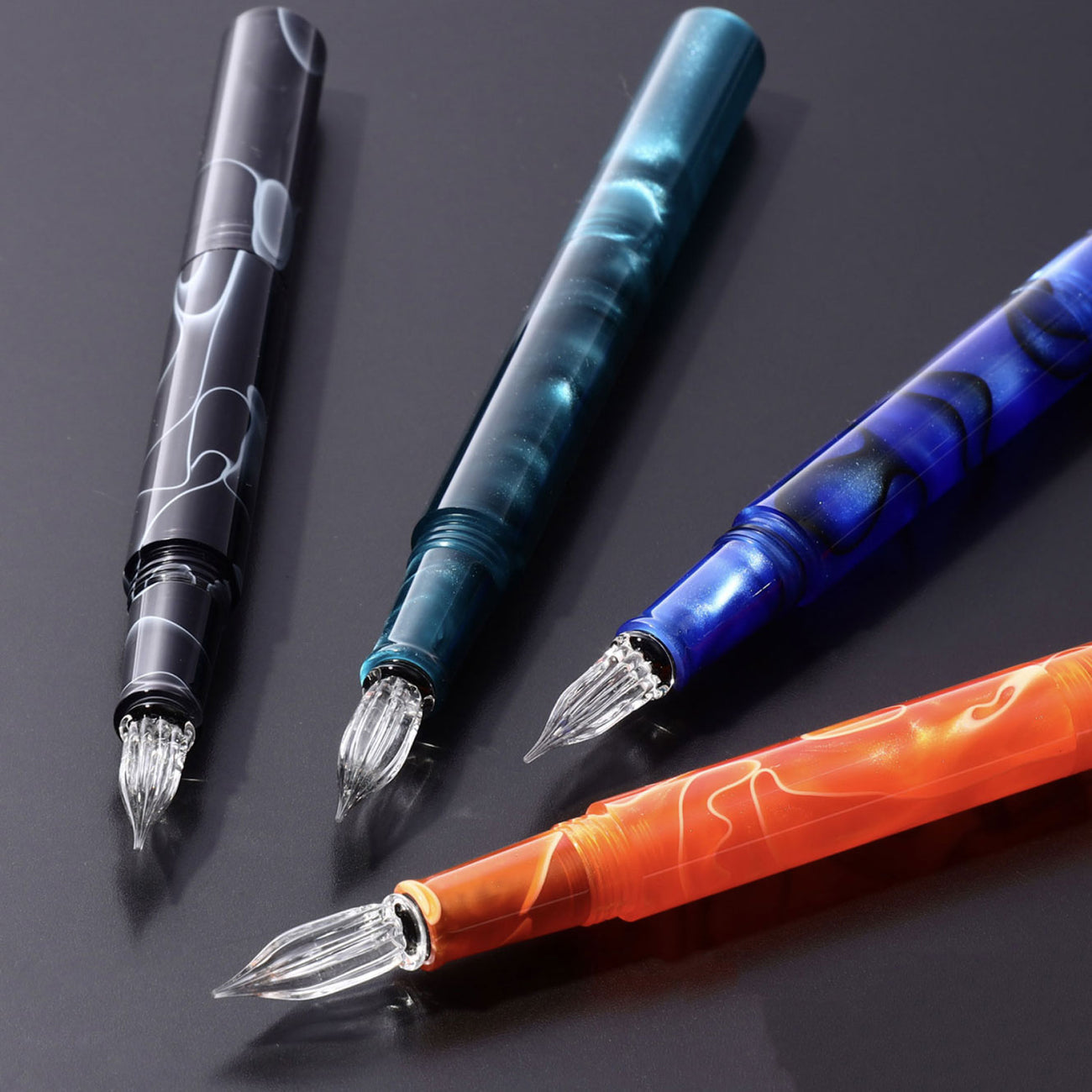 PRE-ORDER! Teranishi Guitar - Aurora Glass Pen - Cosmo Black