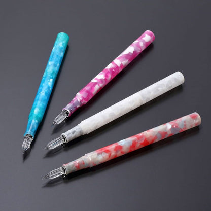 PRE-ORDER! Teranishi Guitar - Aurora Glass Pen - Jelly White
