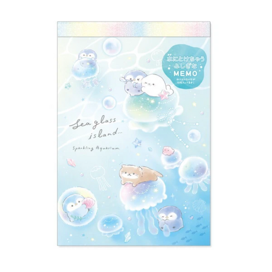 PRE-ORDER! Q-Lia - Mini Memo Pad - Sea Glass Island