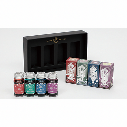 PRE-ORDER! Teranishi Guitar - Taisho Roman Ink - 4 Color Gift Set - Sentimental