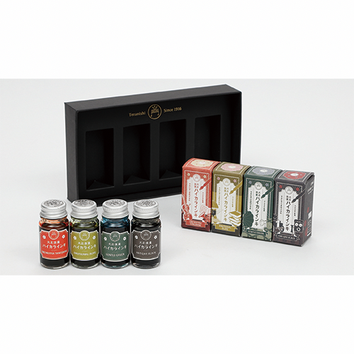 PRE-ORDER! Teranishi Guitar - Taisho Roman Ink - 4 Color Gift Set - Esprit