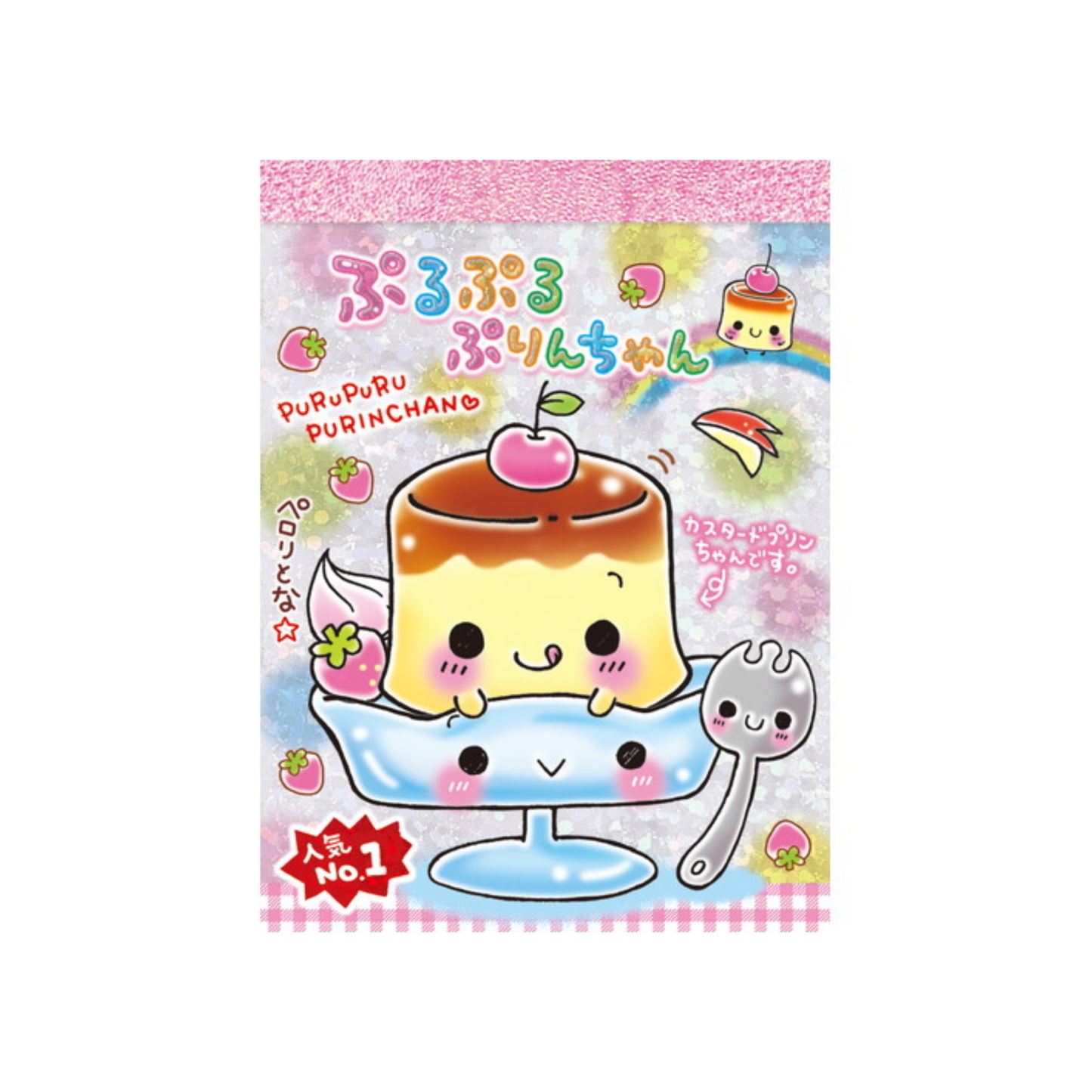 PRE-ORDER! Q-Lia - Retro Mini Memo Pad - Purupuru Purin-chan