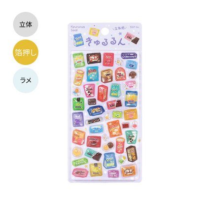 PRE-ORDER! BGM Kyururun 3D Stickers Vol. 4