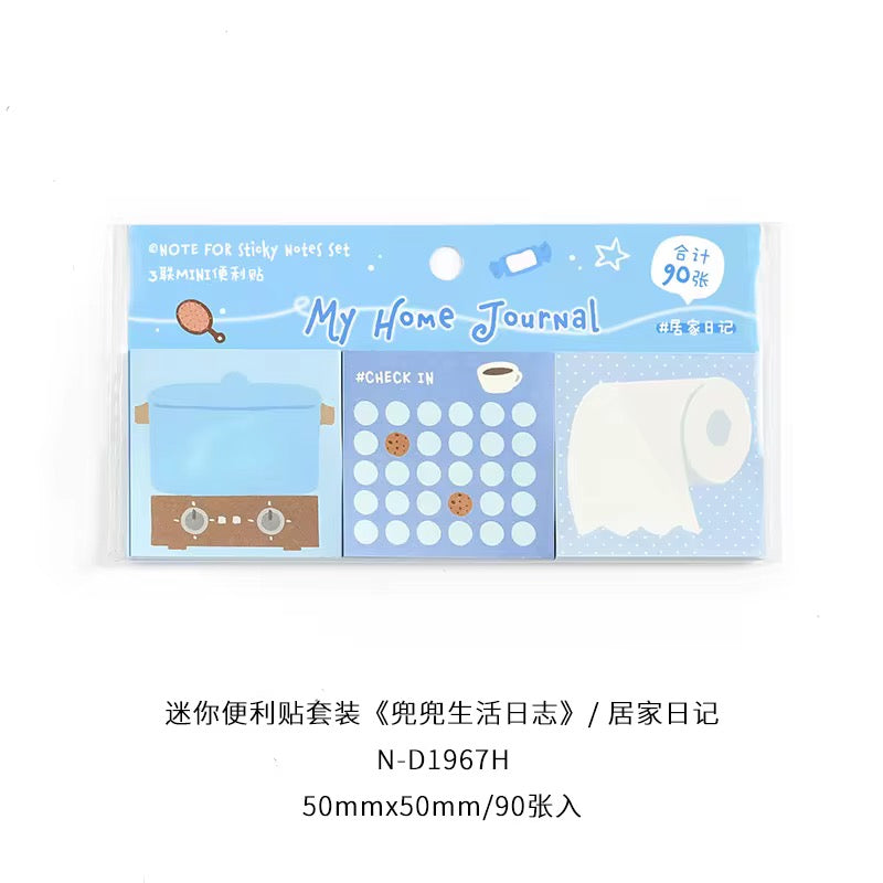 PRE-ORDER! Sticky Notes - Doudou Daily Life Mini Set