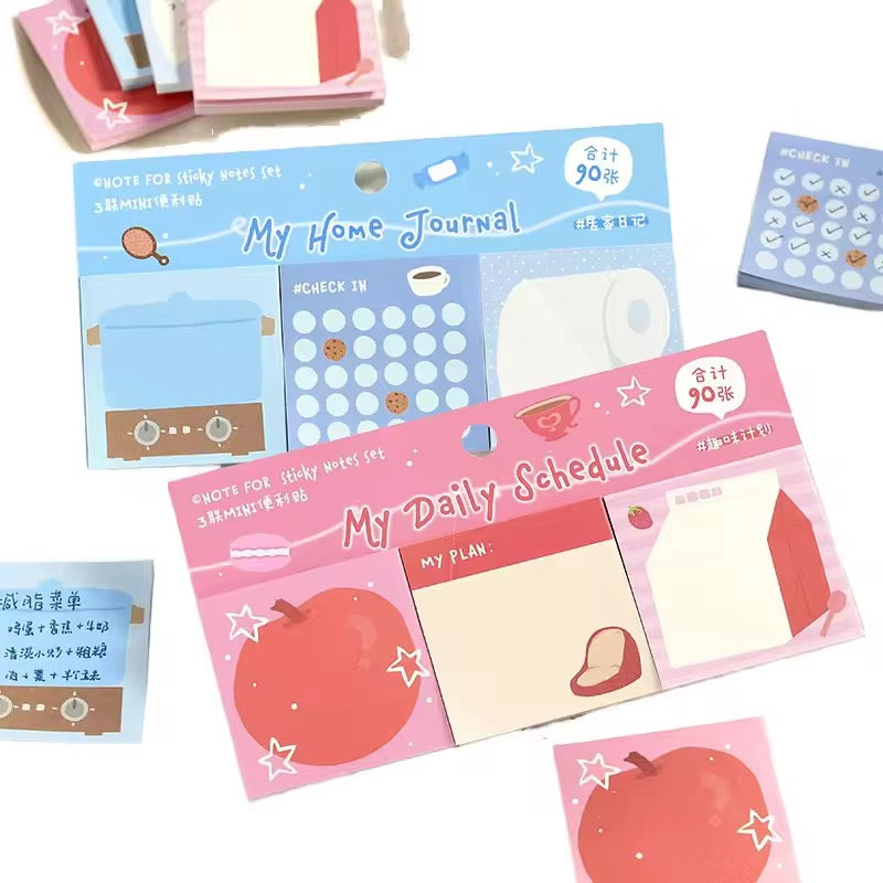 PRE-ORDER! Sticky Notes - Doudou Daily Life Mini Set