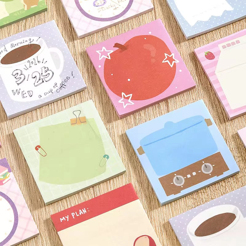 PRE-ORDER! Sticky Notes - Doudou Daily Life Mini Set