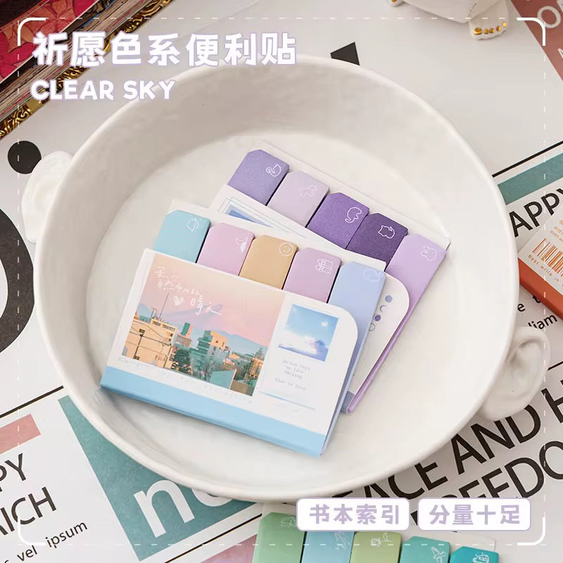 PRE-ORDER! Sticky Notes - Pastel Index Color Coded Page Flags - 150 Pieces