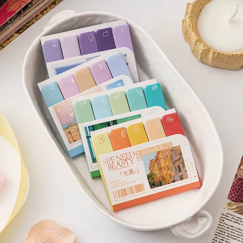 PRE-ORDER! Sticky Notes - Pastel Index Color Coded Page Flags - 150 Pieces