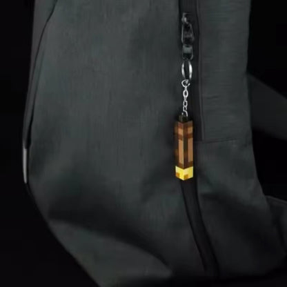 PRE-ORDER! Keychain - Minecraft Torch LED