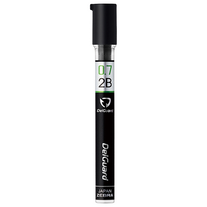 PRE-ORDER! Zebra DelGuard 0.7mm - 2B Mechanical Pencil Lead Refill