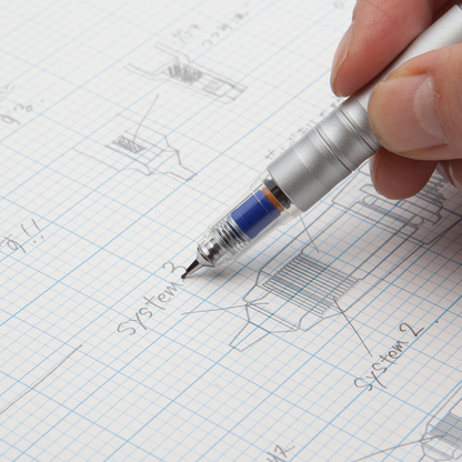 NEW! Zebra DelGuard Type Lx - Mechanical Pencil - 0.5mm - Blue