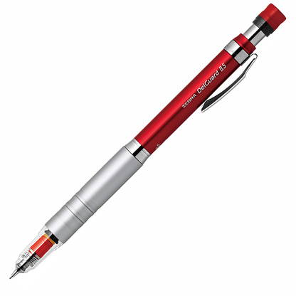 NEW! Zebra DelGuard Type Lx - Mechanical Pencil - 0.5mm - Red