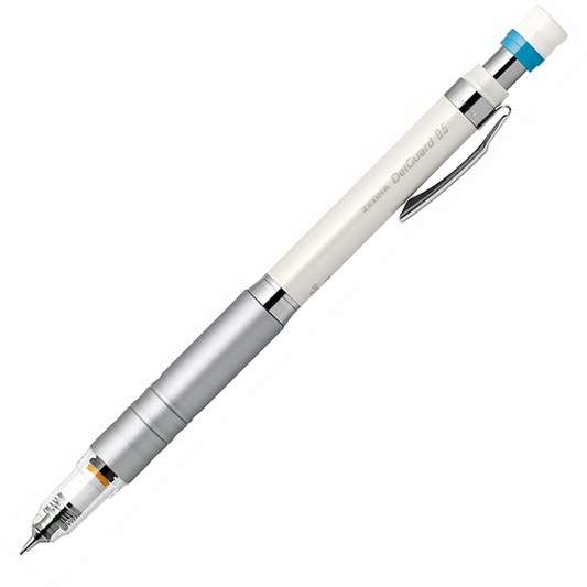 NEW! Zebra DelGuard Type Lx - Mechanical Pencil - 0.5mm - White
