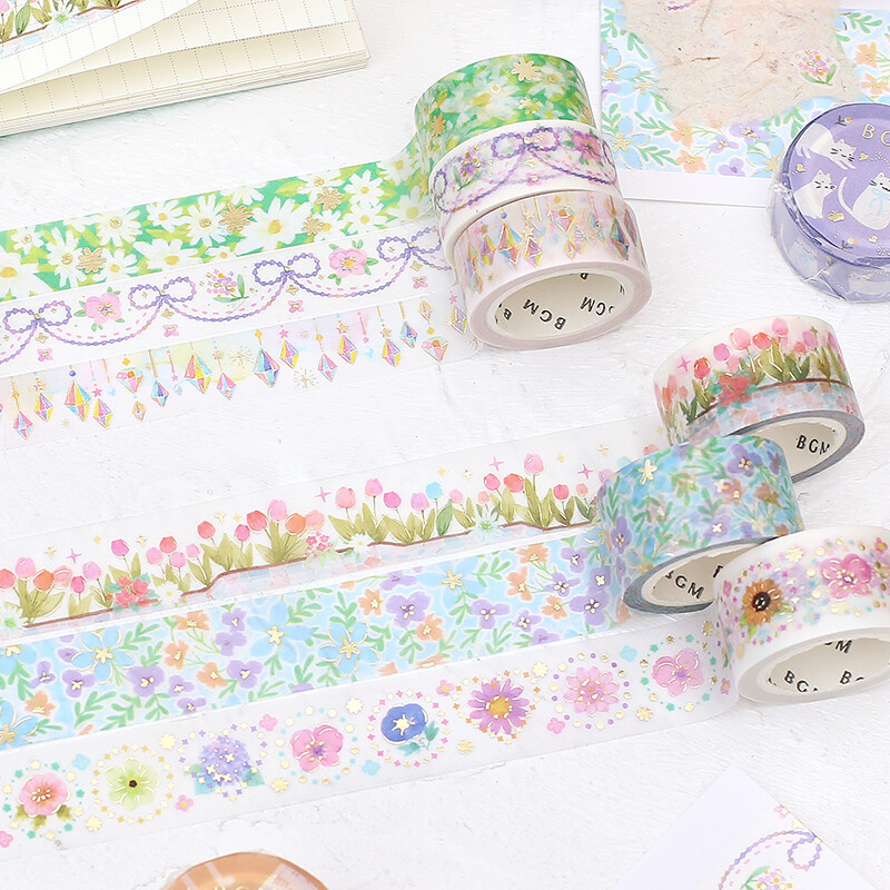 PRE-ORDER! BGM Washi Tape - Doggie Circus