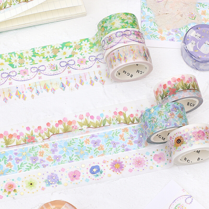 PRE-ORDER! BGM Washi Tape - Doggie Circus