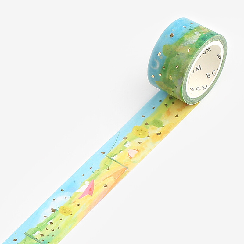 PRE-ORDER! BGM Washi Tape - Countryside Path